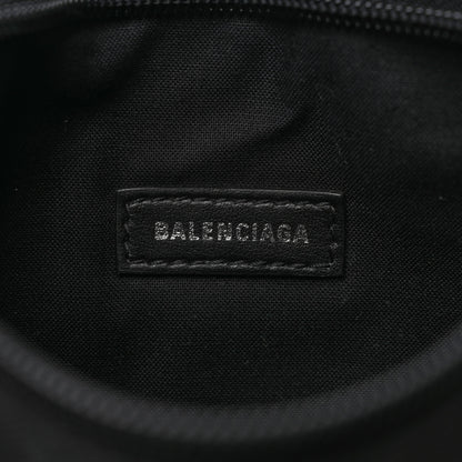 Balenciaga Sustainable Casual Nylon Weekend Belt Wallet Black 6 of 9