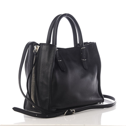 Balenciaga Calfskin Papier Mini A4 Tote Black 2 of 8