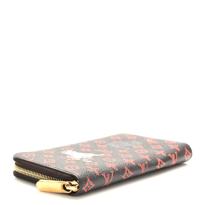 Louis Vuitton Catogram Zippy Wallet Marron 4 of 6