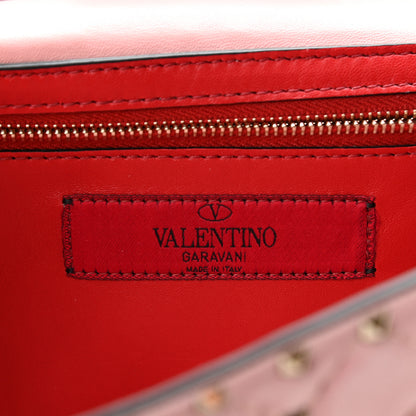 Valentino Garavani Suede Rockstud Spike Wallet on Chain Loto 6 of 12