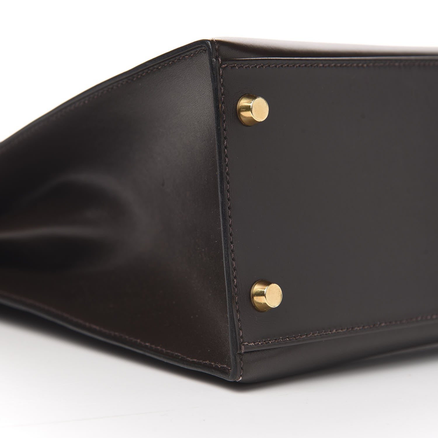 Hermes Box Kelly Sellier 32 Marron Fonce 10 of 13