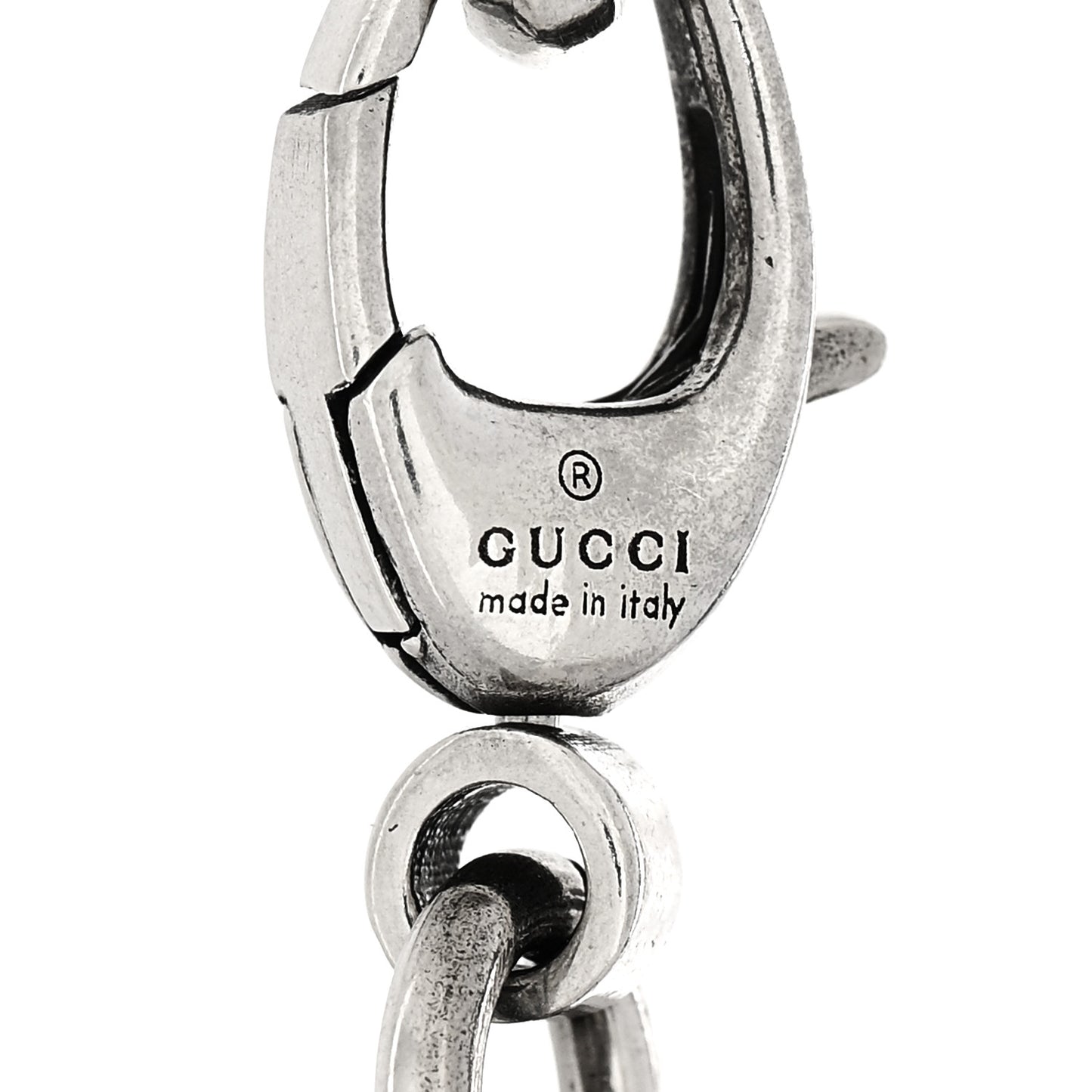Sterling Silver Narrow Interlocking G Link Bracelet