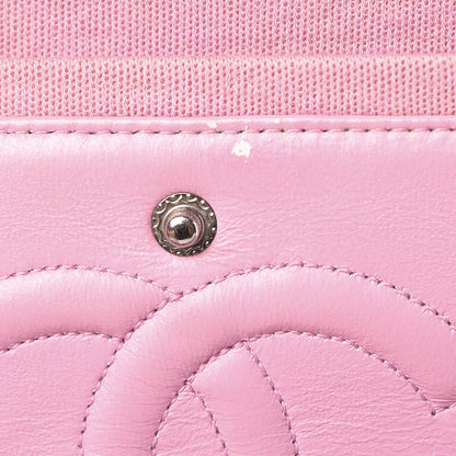 Chanel Jersey Quilted Medium Double Flap Pink 12 of 12