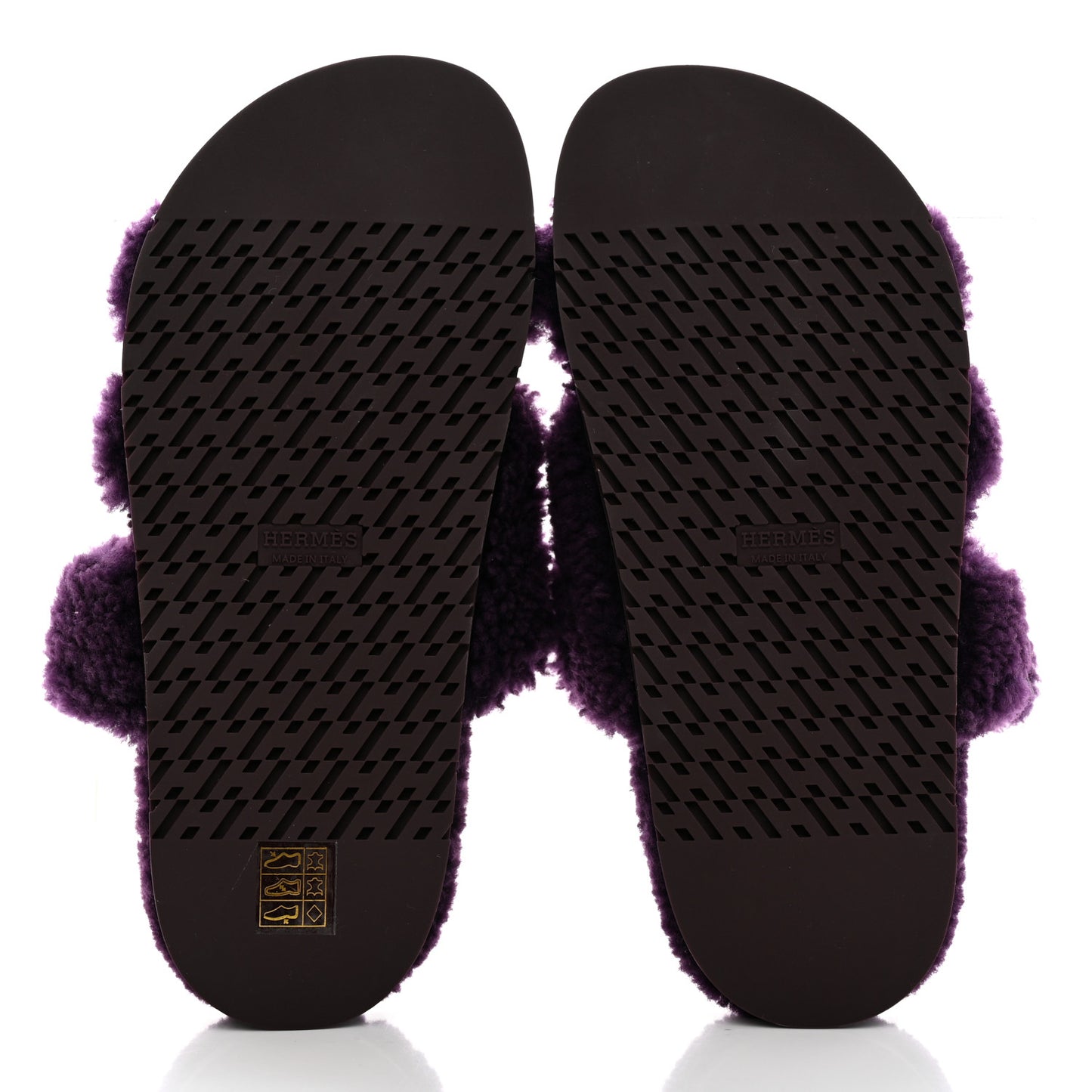Woolskin Womens Chypre Sandals 38.5 Violet Fonce