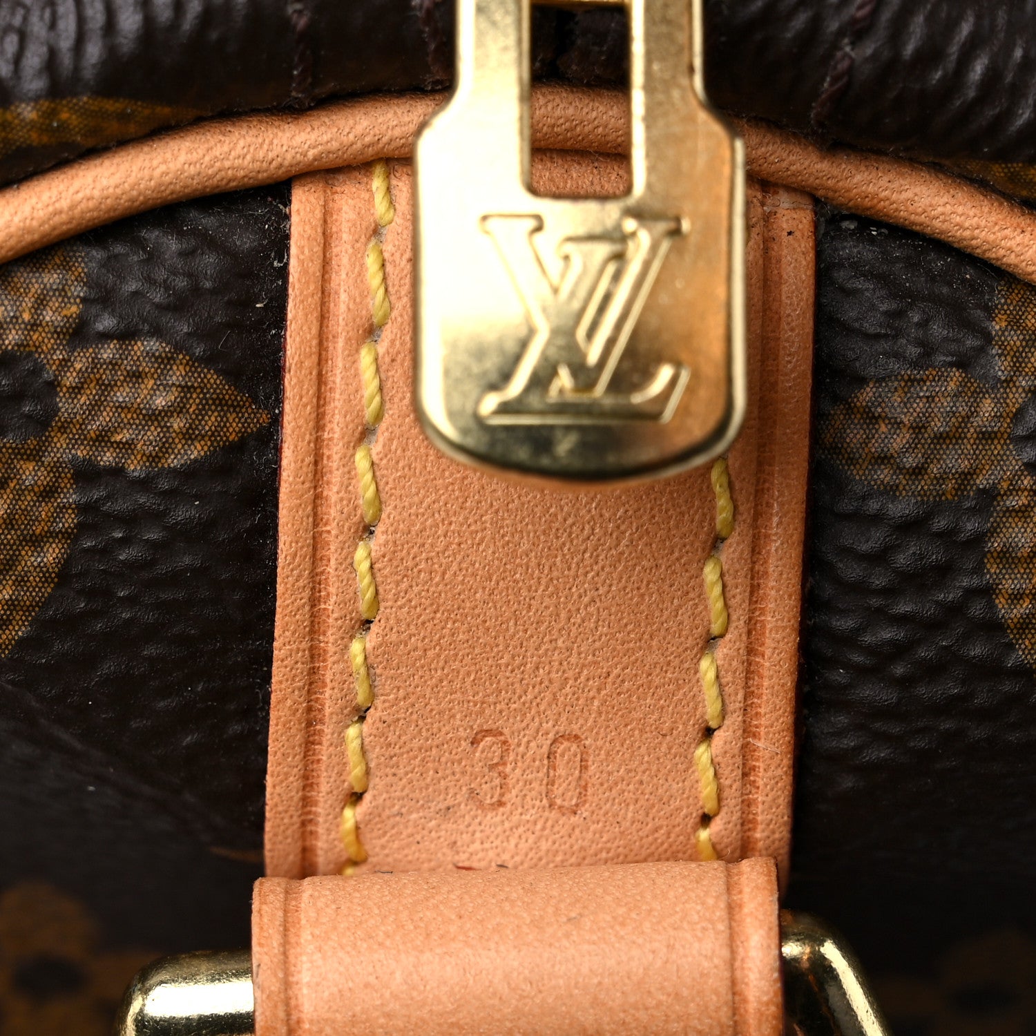 Louis Vuitton Monogram Speedy Bandouliere 30 10 of 13