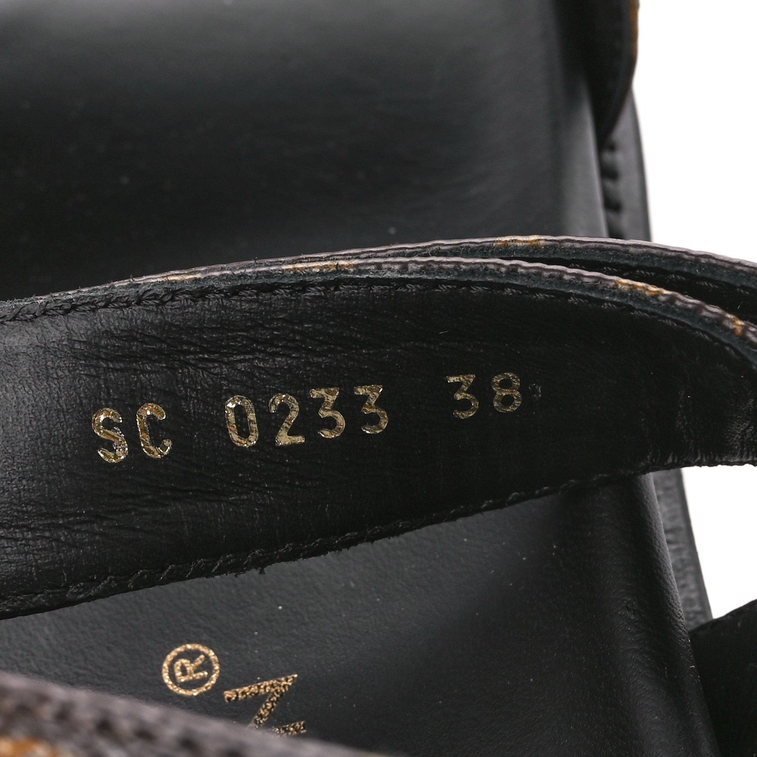 Louis Vuitton Monogram LV Sunset Comfort Flat Sandals 38 Cacao Brown 8 of 8