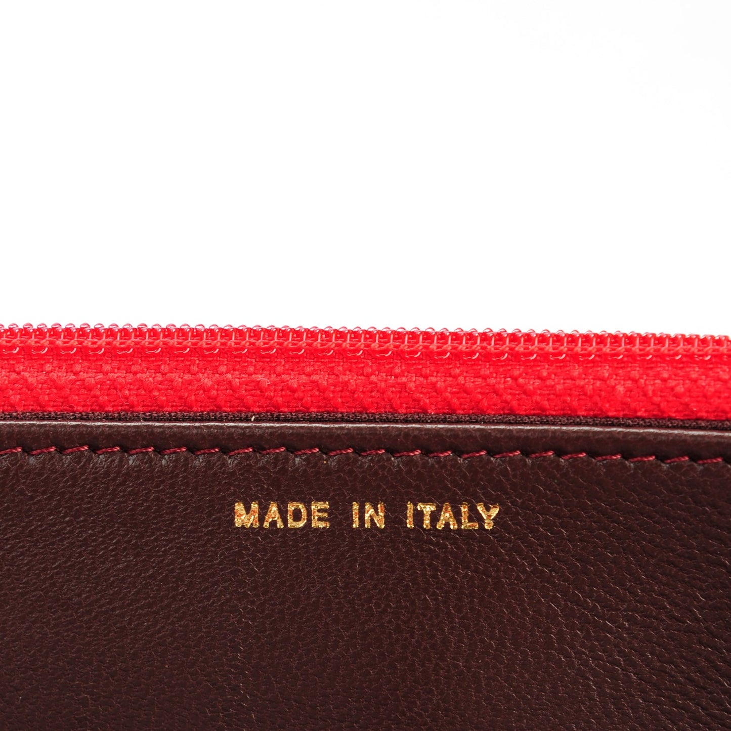 Lambskin Quilted Trendy CC Wallet On Chain WOC Red