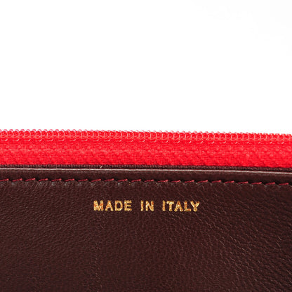 Chanel Lambskin Quilted Trendy CC Wallet On Chain WOC Red 7 of 9