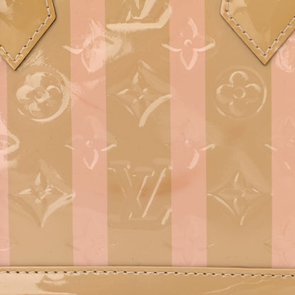 Louis Vuitton Vernis Rayures Alma BB Dune 11 of 15