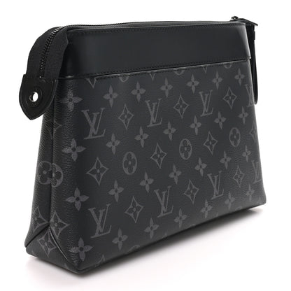 Louis Vuitton Monogram Eclipse Pochette Voyage Souple 3 of 8