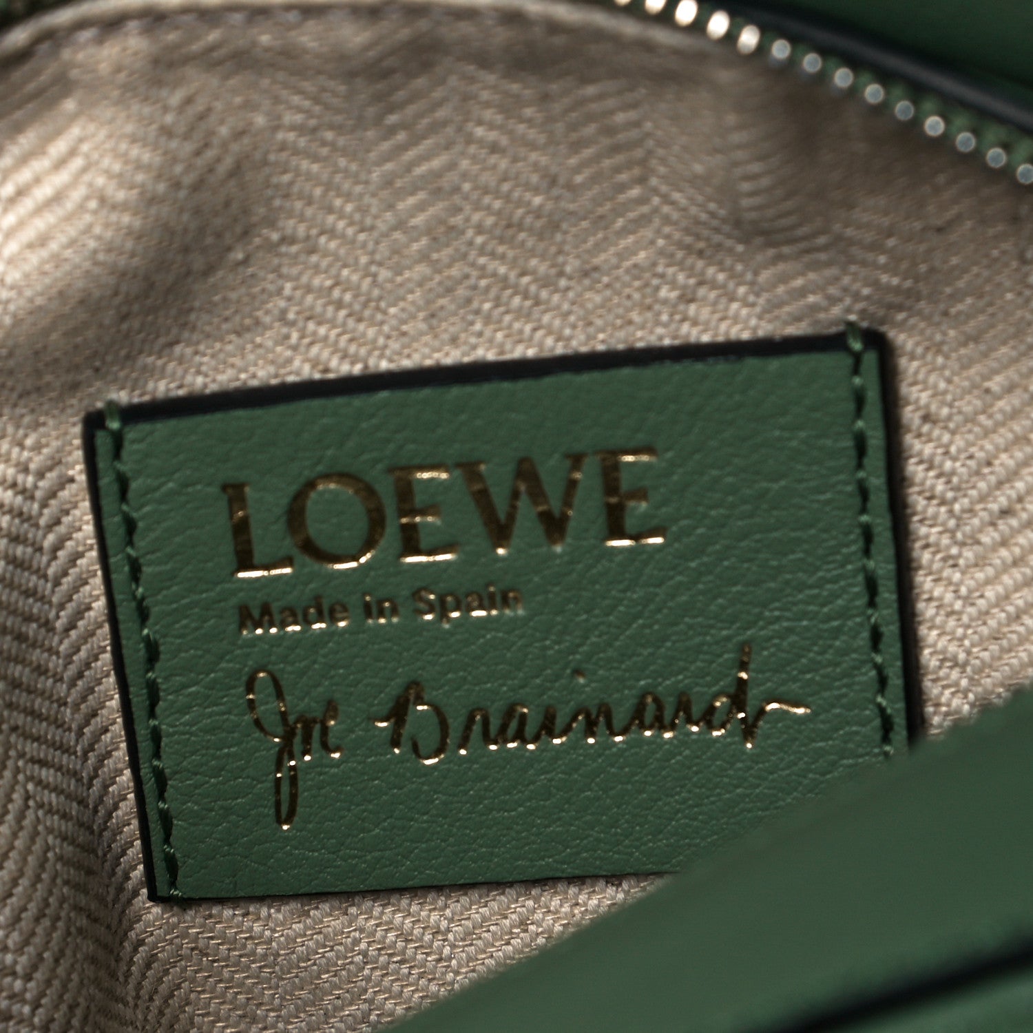 Loewe Calfskin Mini Pansies Puzzle Bag Rosemary 6 of 6