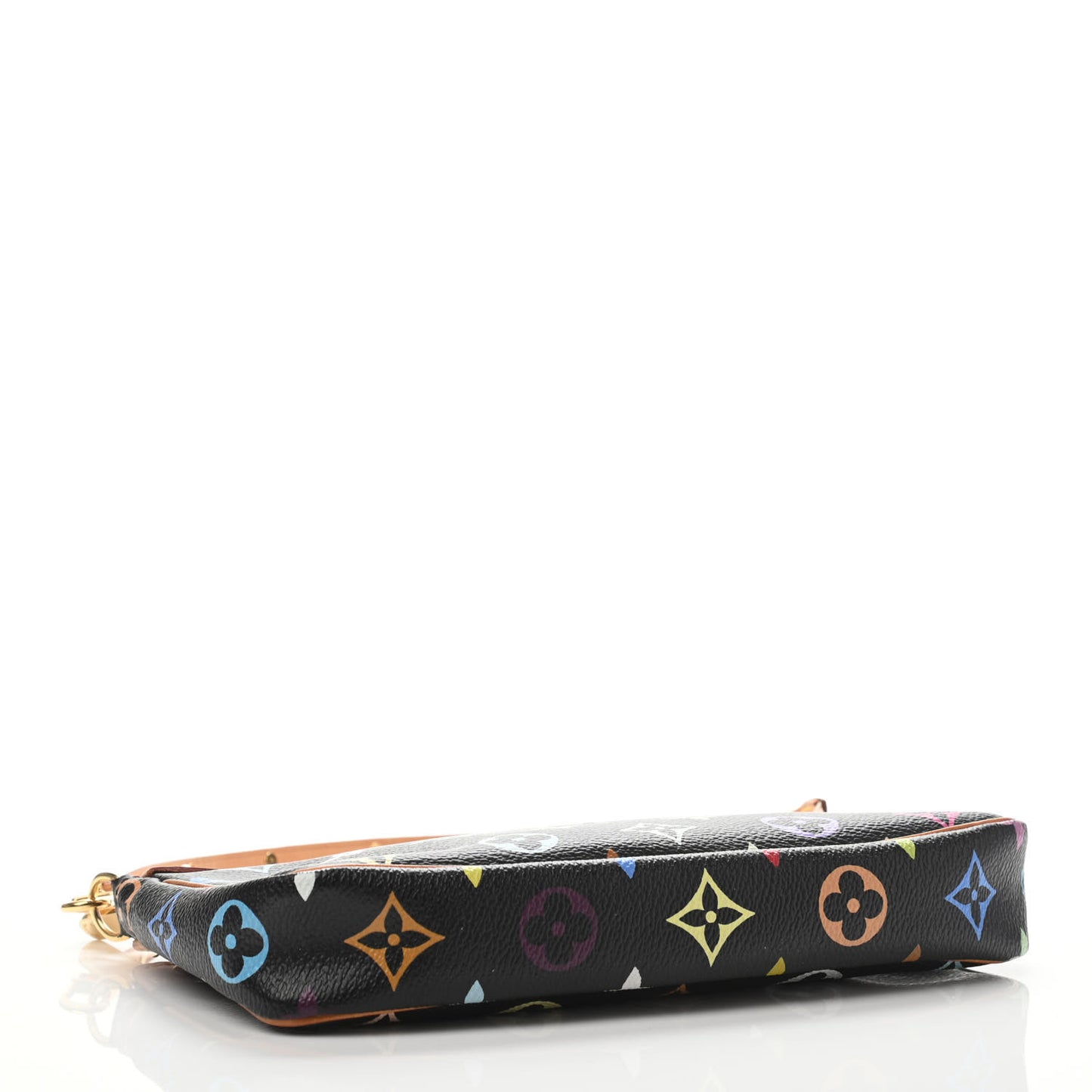 Monogram Multicolor Pochette Accessories Black