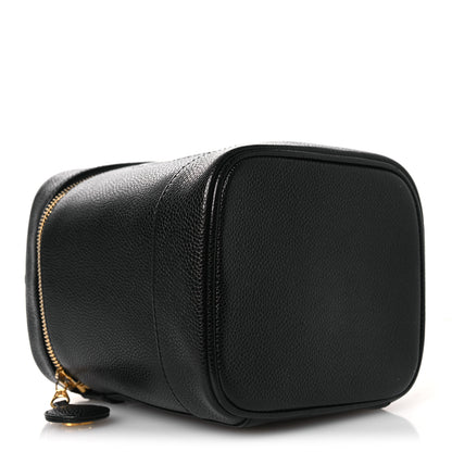 Chanel Caviar Vanity Cosmetic Case Black 4 of 14