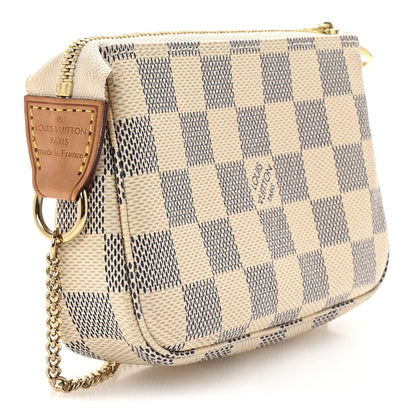 Louis Vuitton Damier Azur Mini Pochette Accessories 3 of 6
