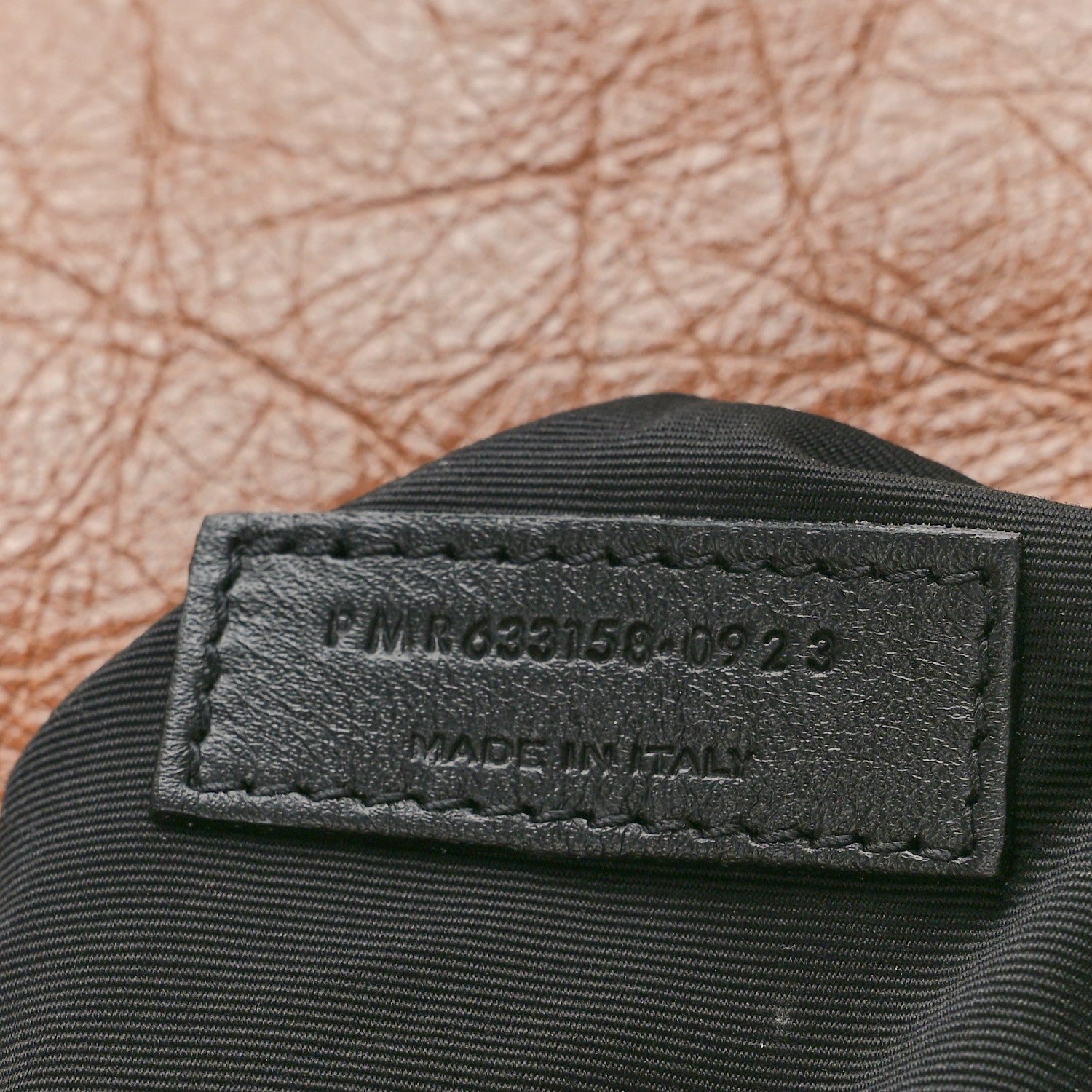 Saint Laurent Crinkled Calfskin Matelasse Monogram Medium Niki Chain Satchel Caramel 8 of 11