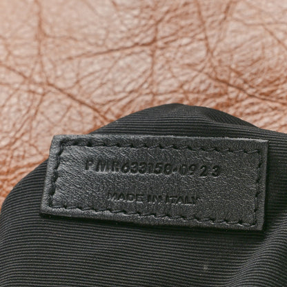 Saint Laurent Crinkled Calfskin Matelasse Monogram Medium Niki Chain Satchel Caramel 8 of 11
