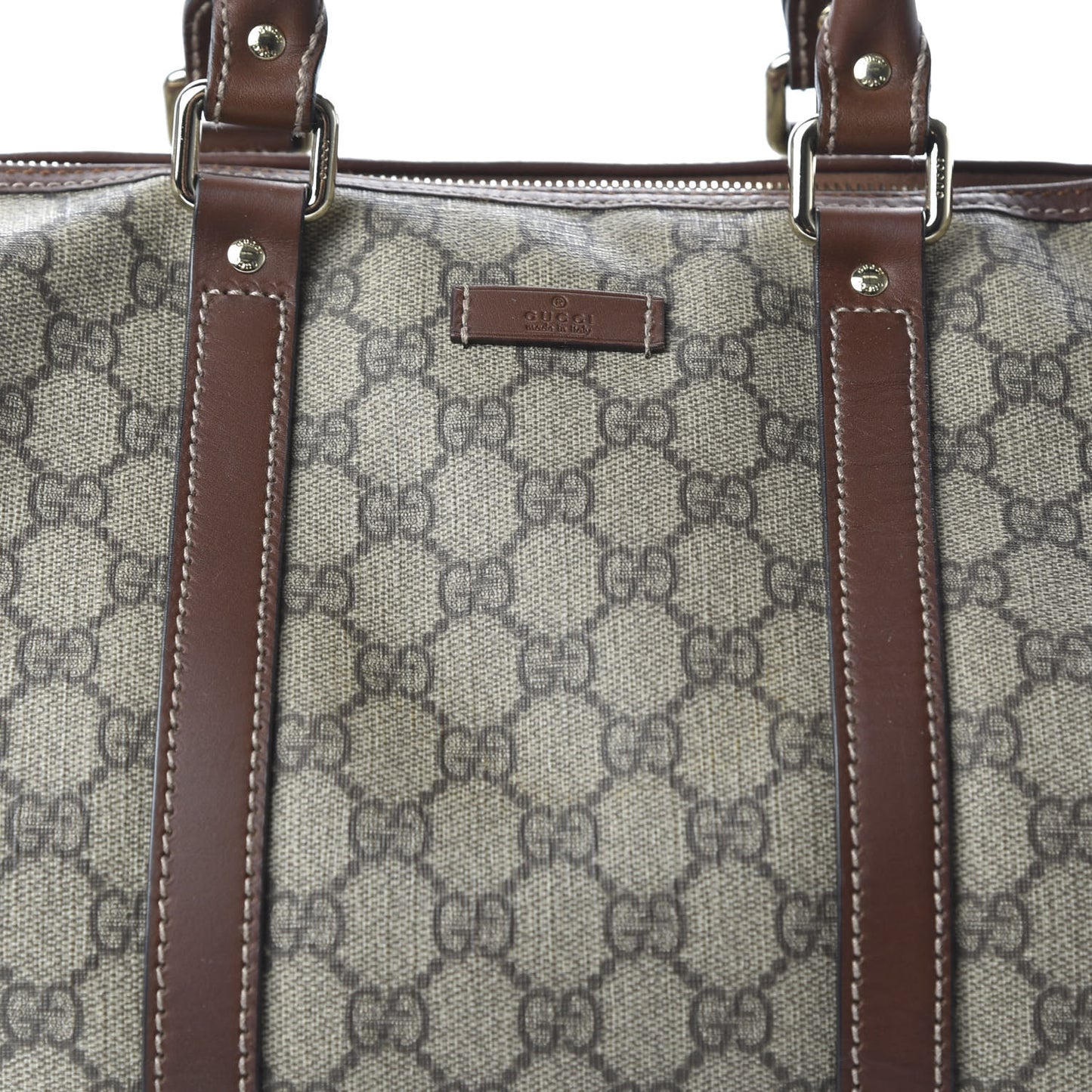 GG Plus Monogram Medium Joy Boston Brown