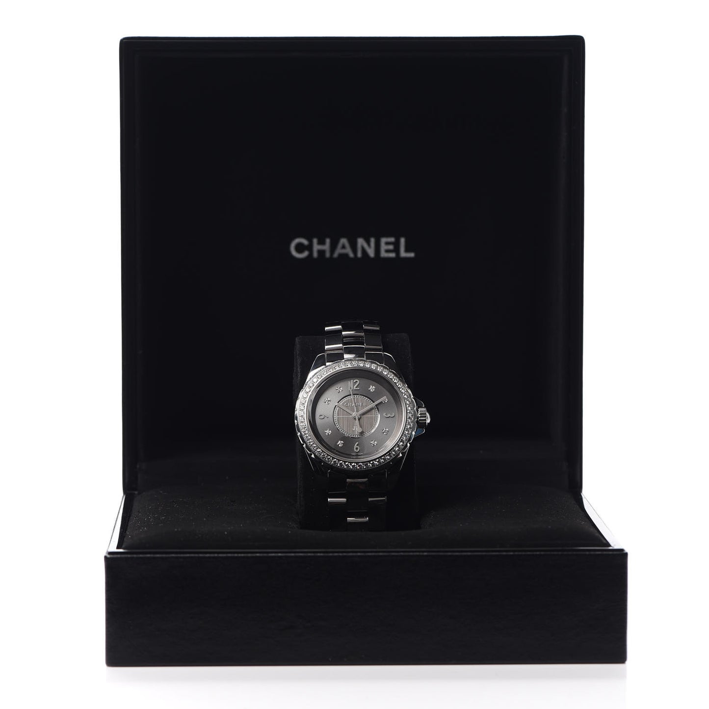 Titanium Ceramic Diamond Bezel 33mm J12 Quartz Watch