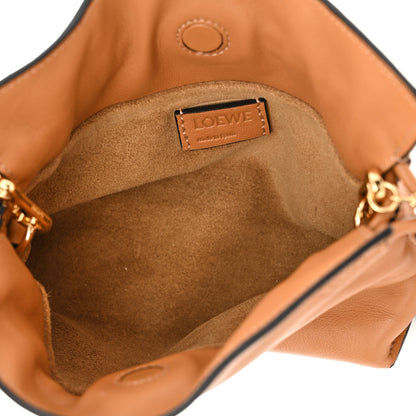 Loewe Calfskin Nano Flamenco Knot Clutch Warm Desert 5 of 9
