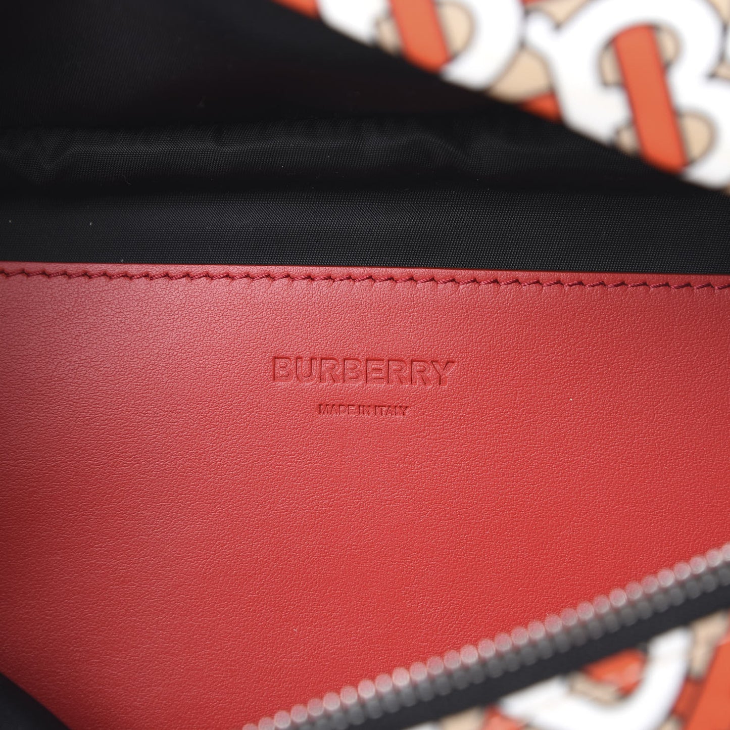 Nylon Monogram TB Sonny Bum Bag Vermillion