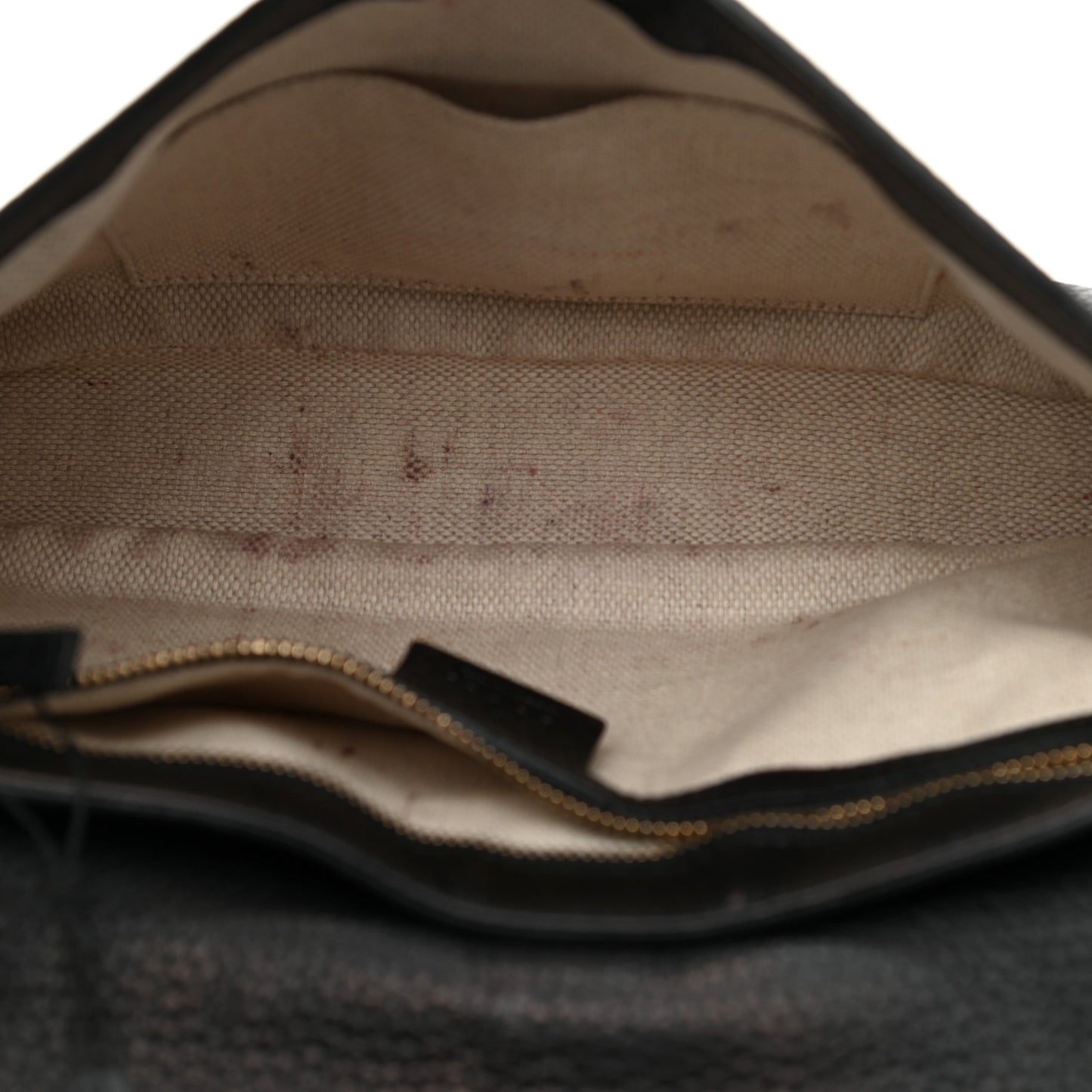 Pebbled Calfskin Medium Soho Flap Crossbody Black