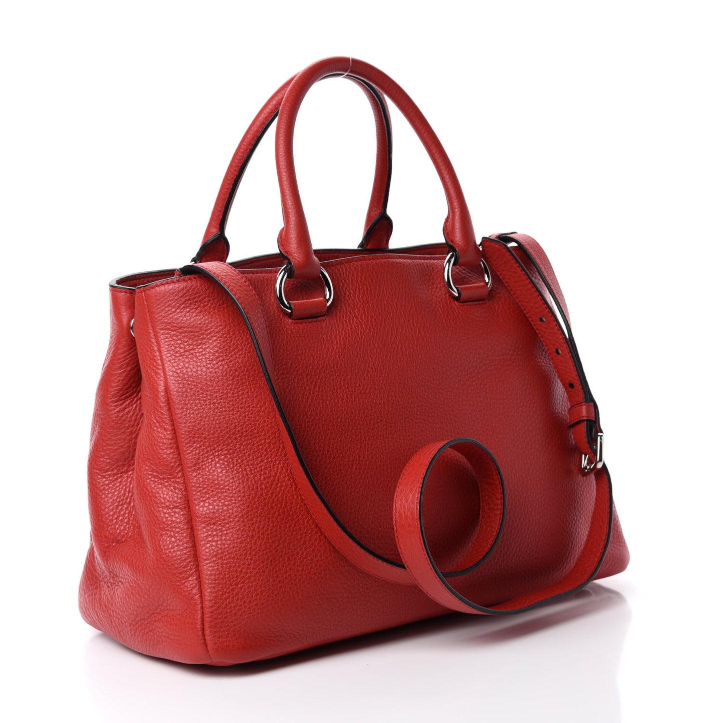 Vitello Daino Tote Rosso