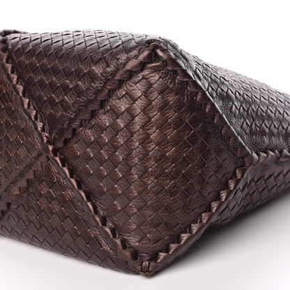 Bottega Veneta Cervo Intrecciato Shoulder Bag Brown 6 of 13