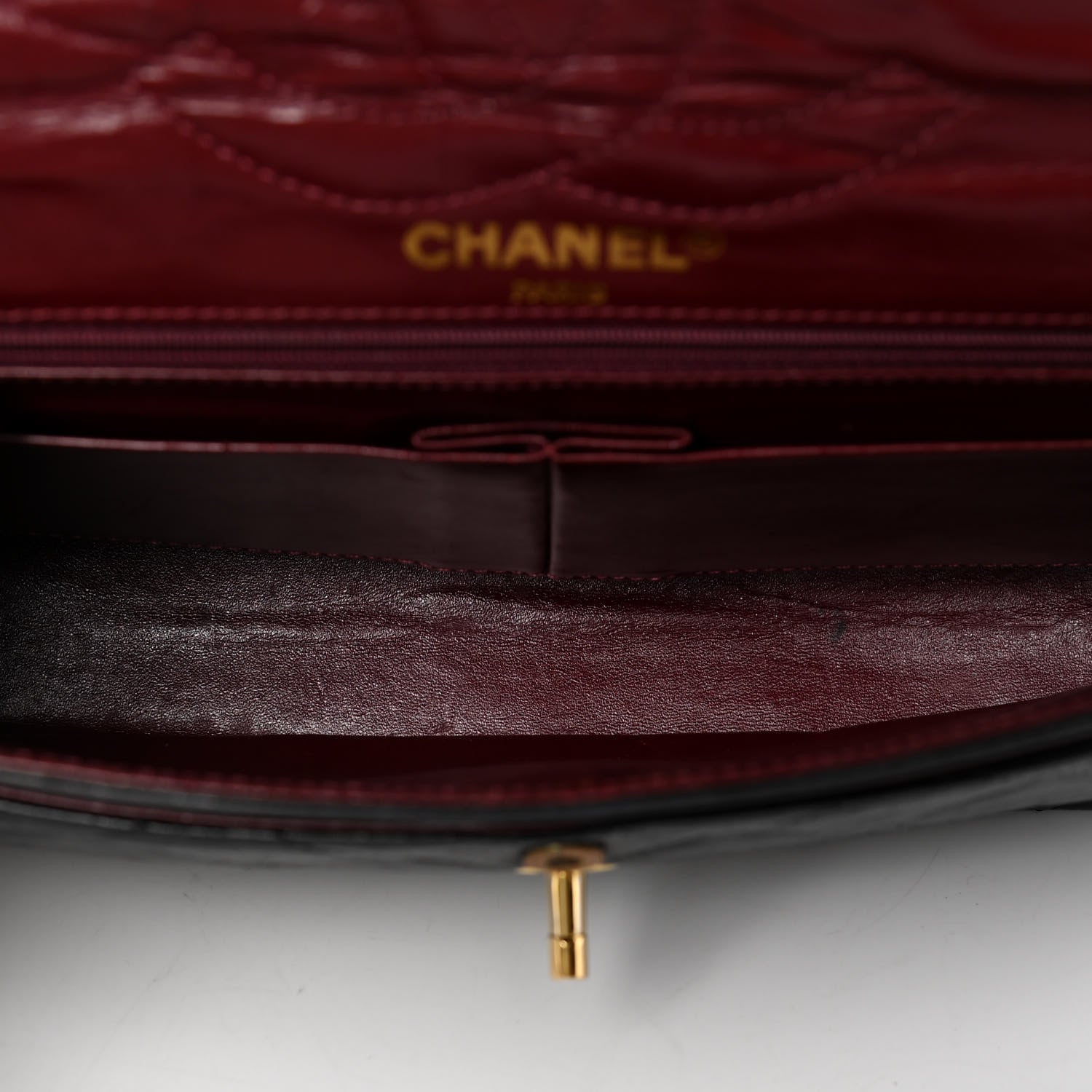Chanel Lambskin Quilted Medium Double Flap Black 4 of 7