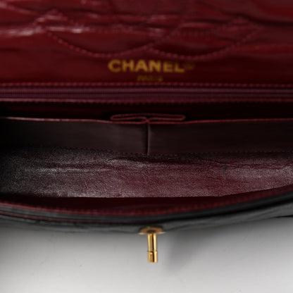 Chanel Lambskin Quilted Medium Double Flap Black 4 of 7