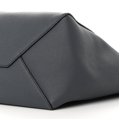 Celine Soft Grained Calfskin Small Belt Cabas Phantom Slate 10 of 12