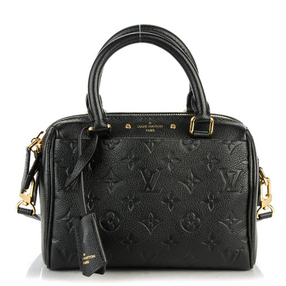 Louis Vuitton Empreinte Speedy Bandouliere 20 Black 1 of 6