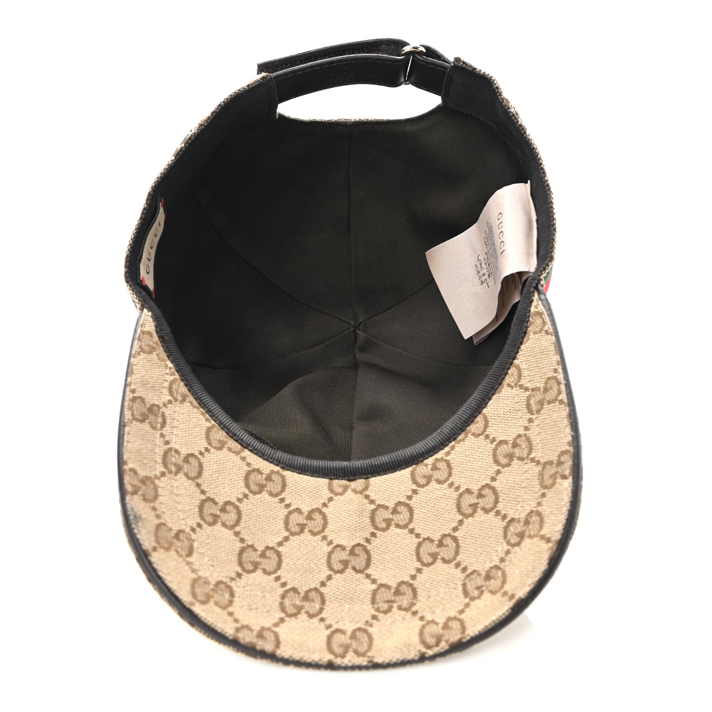Monogram Web Baseball Hat S Beige Cocoa