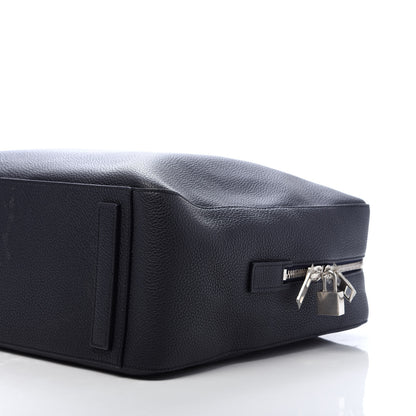 Tom Ford Grained Calfskin Medium T Line Briefcase Black 6 of 10