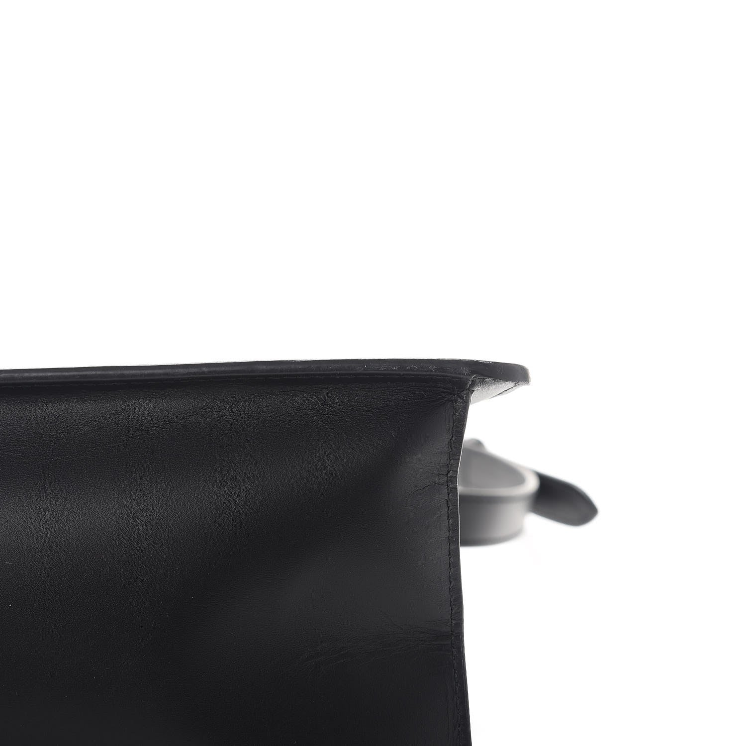 Gucci Calfskin Maxi Sylvie Top Handle Bag Black 10 of 12