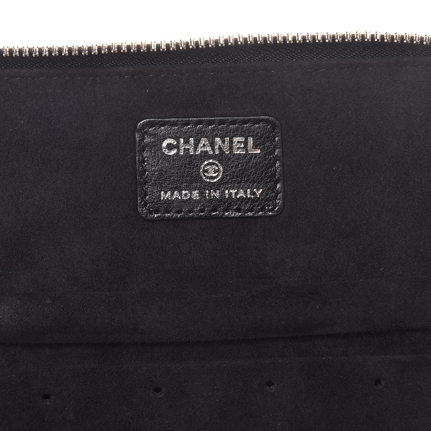 Chanel Lambskin Quilted Jewelry Case Black 6 of 8