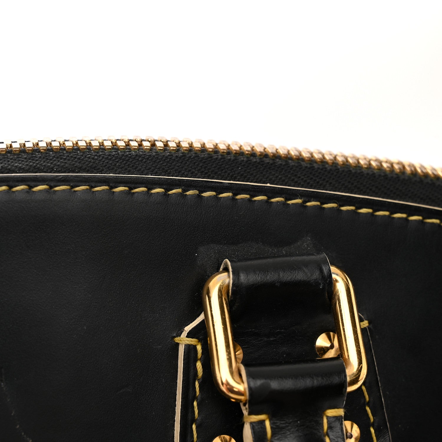 Louis Vuitton Suhali Lockit MM Black 17 of 22