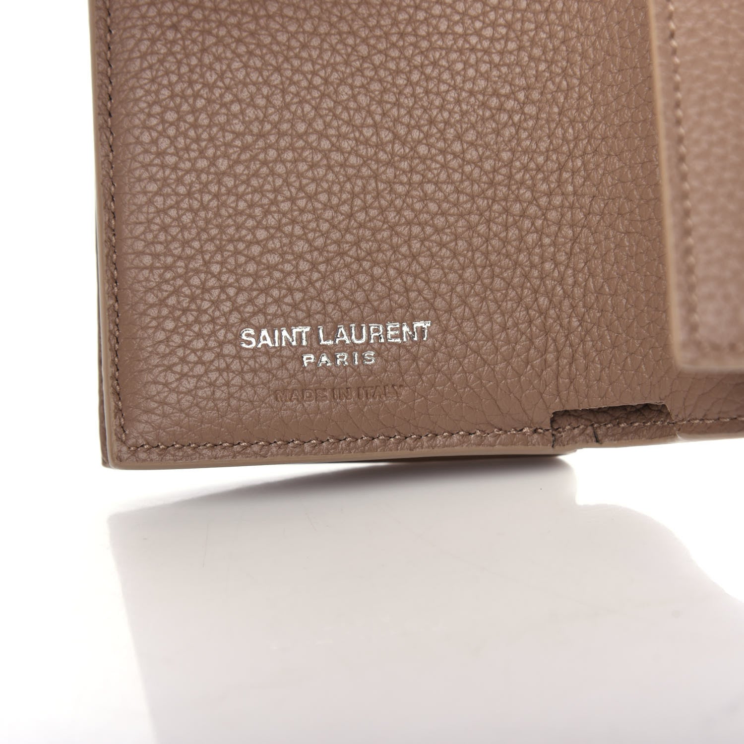 Saint Laurent Calfskin Milo Wallet Light Taupe 6 of 8