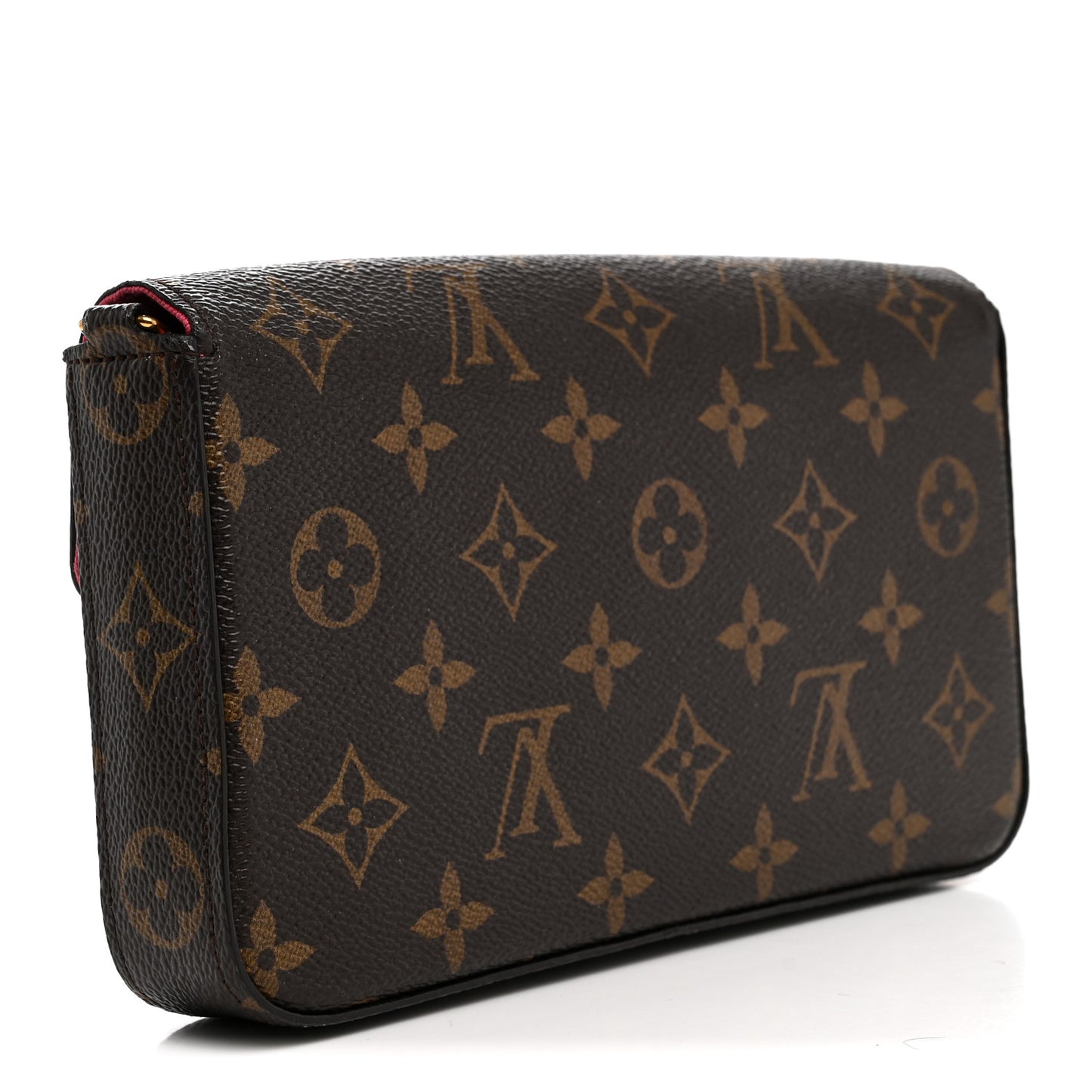 Monogram LV Love Lock Pochette Felicie Chain Wallet