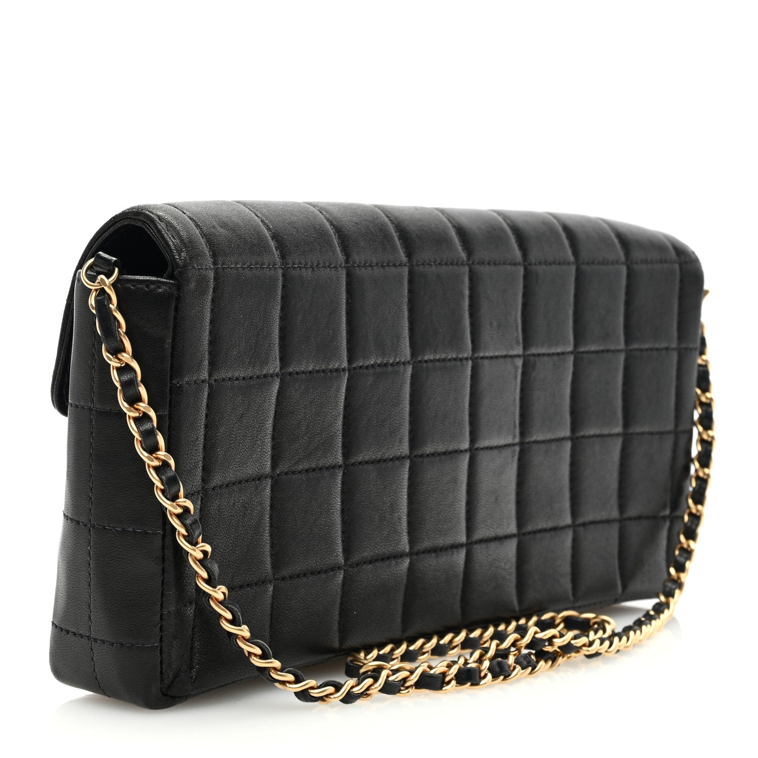 Chanel Lambskin East West Chocolate Bar Flap Brown 3 of 10