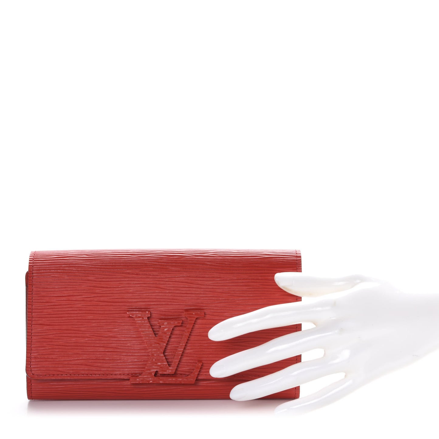 Epi Louise Wallet Coquelicot