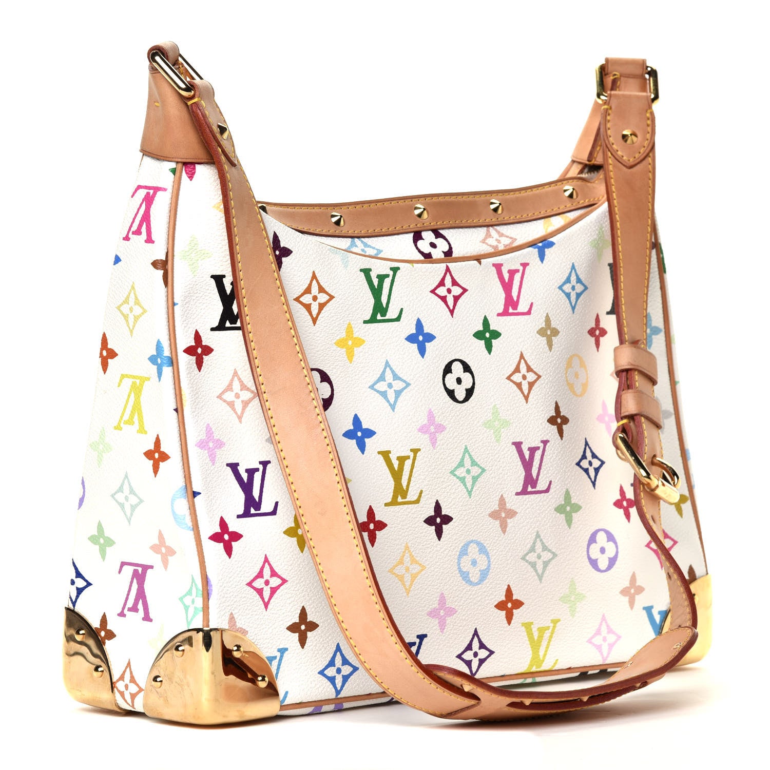 Louis Vuitton Monogram Multicolor Boulogne White 2 of 7
