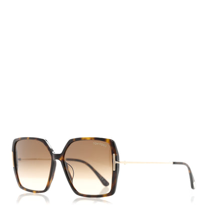 Tom Ford Polarized Joanna Sunglasses TF 1039-F Tortoise 1 of 8