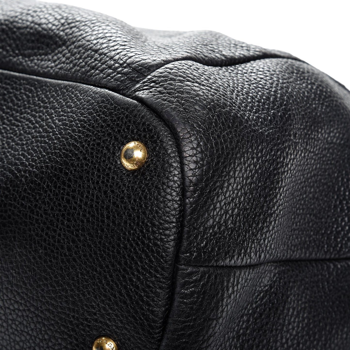 Deerskin Shoulder Bag Black