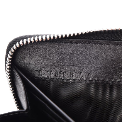 Valentino Garavani X JAMIE REID Cotton Canvas Zip Around Wallet Black 7 of 9