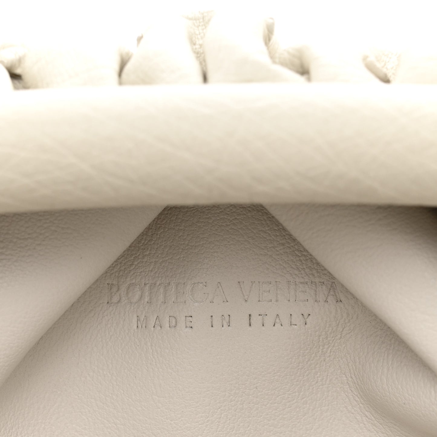 Ostrich The Mini Pouch White