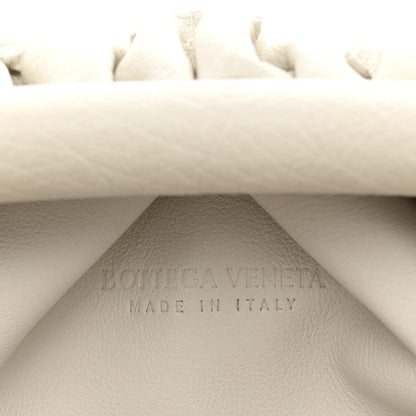 Bottega Veneta Ostrich The Mini Pouch White 6 of 10