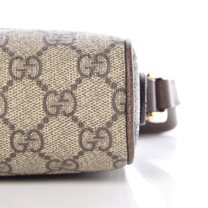 Gucci GG Supreme Monogram Web Mini Ophidia Shoulder Bag Brown 9 of 9