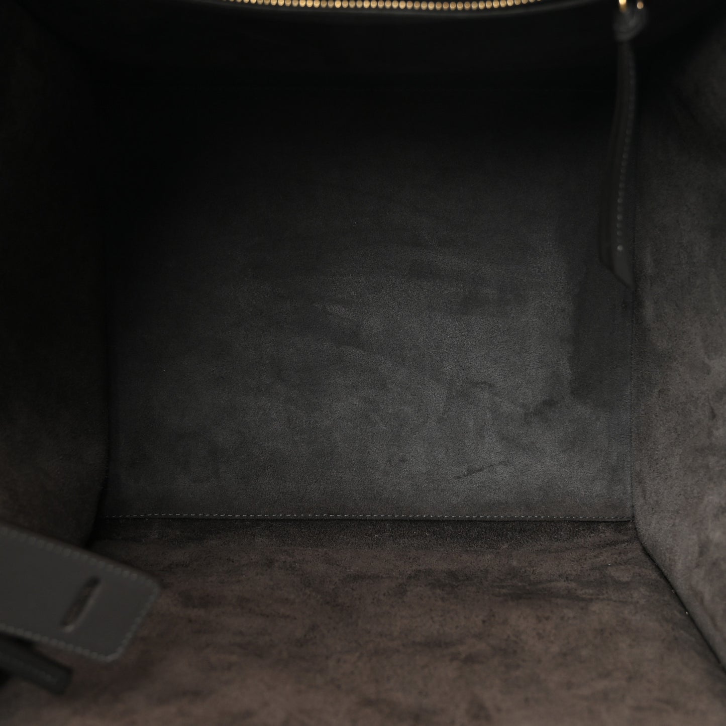 Smooth Calfskin Medium Phantom Luggage Grey