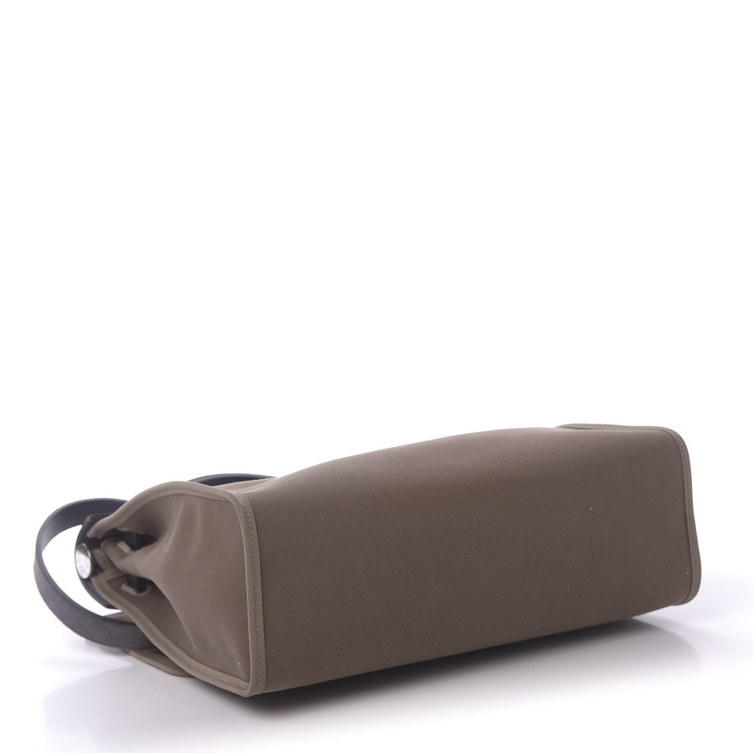 Hermes Vache Hunter Toile Herbag Zip 31 PM Etoupe Bleu Saphir 4 of 9