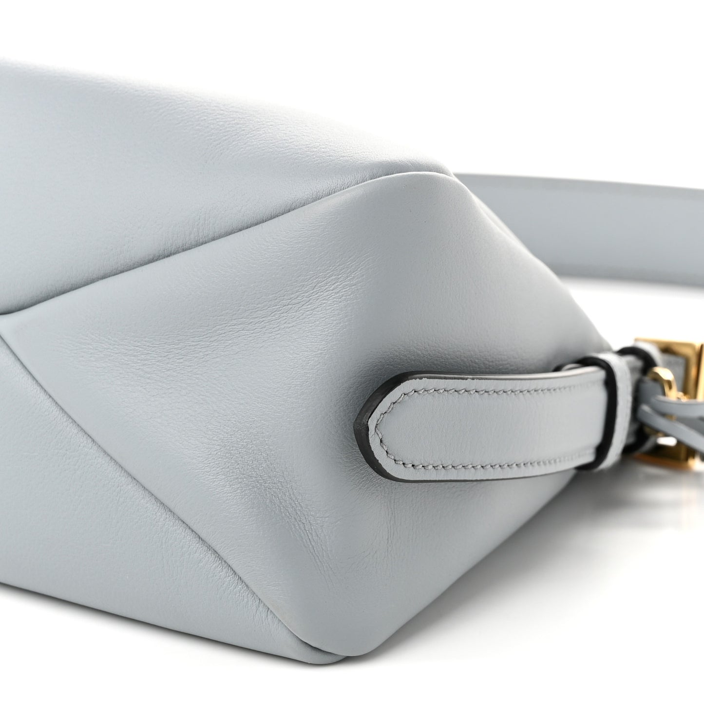 Soft Calfskin Medium Aimee Shoulder Bag Opaline